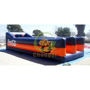 commercial inflatable bungee run sport game